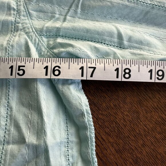 Twenty X Light Blue Western Shirt Size‎ L 100% Cotton - Picture 5 of 6
